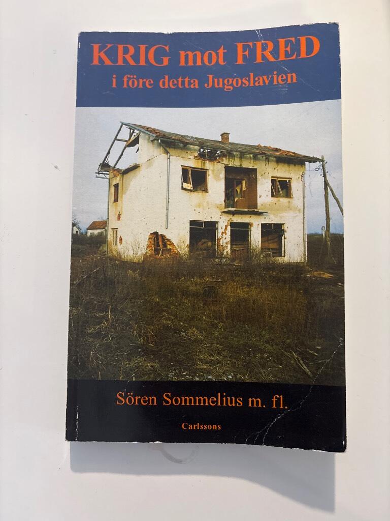Krig mot fred i före detta Jugoslavien : en studie av aktörer