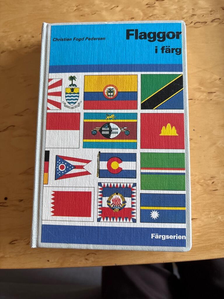 Flaggor i f&auml;rg