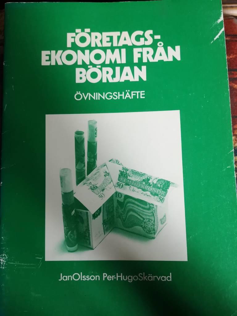 F&ouml;retagsekonomi fr&aring;n b&ouml;rjan