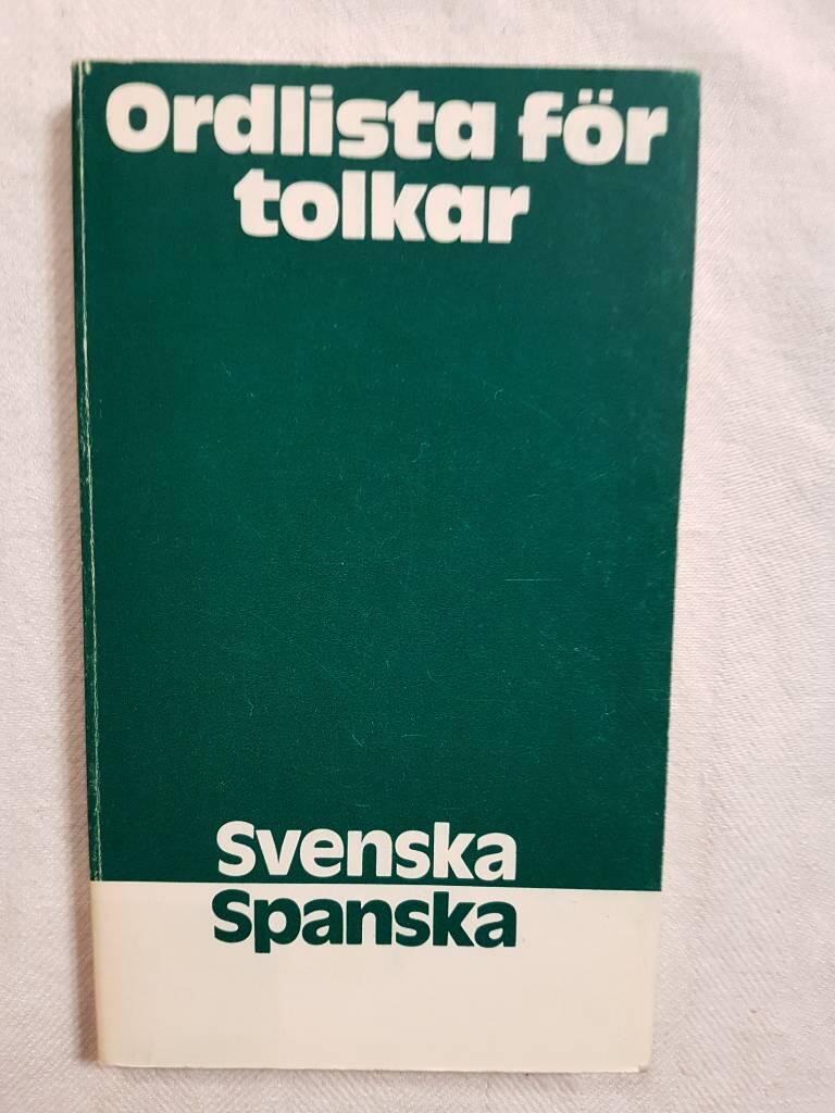 Ordlista f&ouml;r tolkar