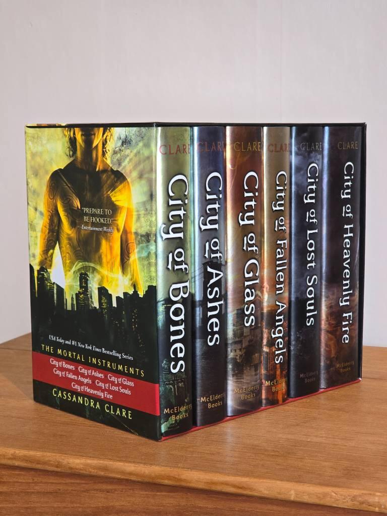 The Mortal Instruments, the Complete Collection: City of Bones; City of Ashes; City of Glass; City of Fallen Angels; City of Lost Souls; City of Heave