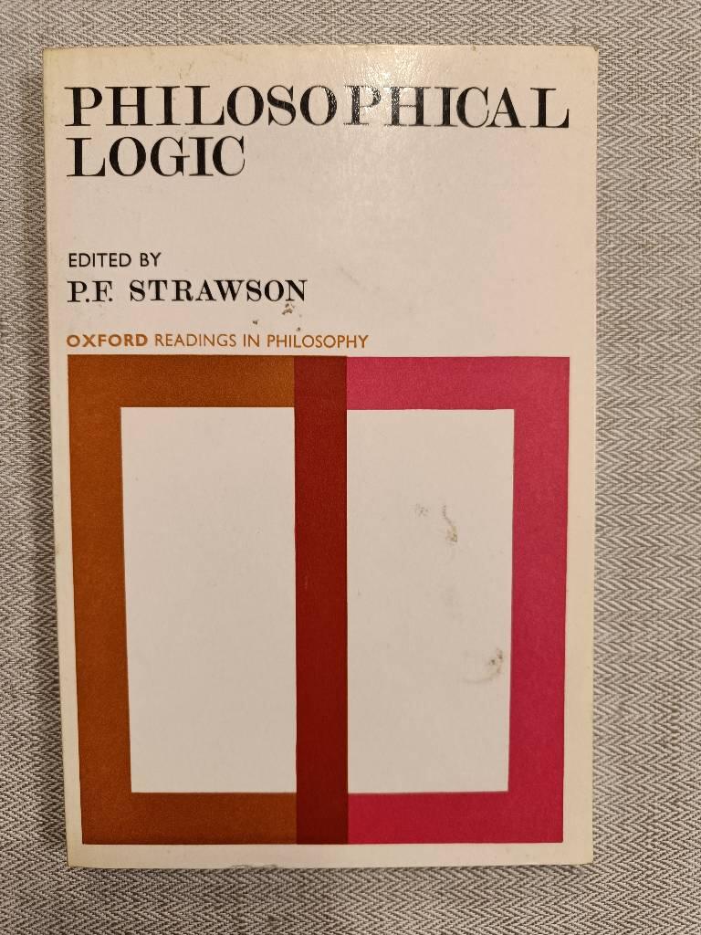 Philosophical logic