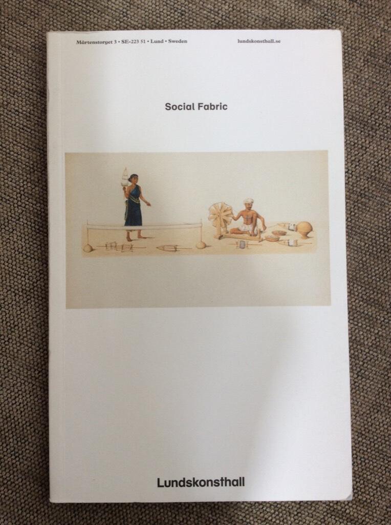 Social fabric : konstn&auml;rer: C&eacute;line Condorelli ... : filmprogram: Ashim Ahluwalia ... : kurator: Grant Watson : 6 april - 27 maj 2012 : Lunds konsthall