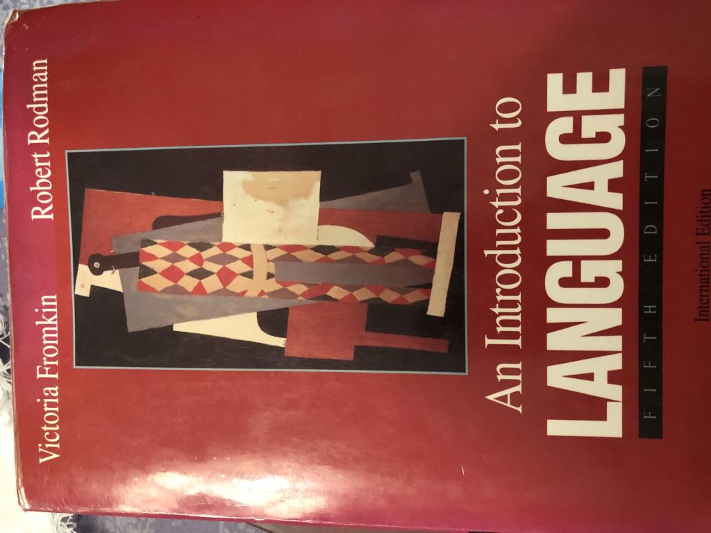 An introduction to language