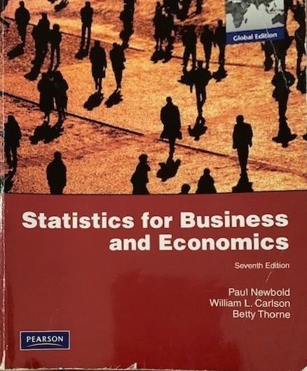 Statistics for business and economics