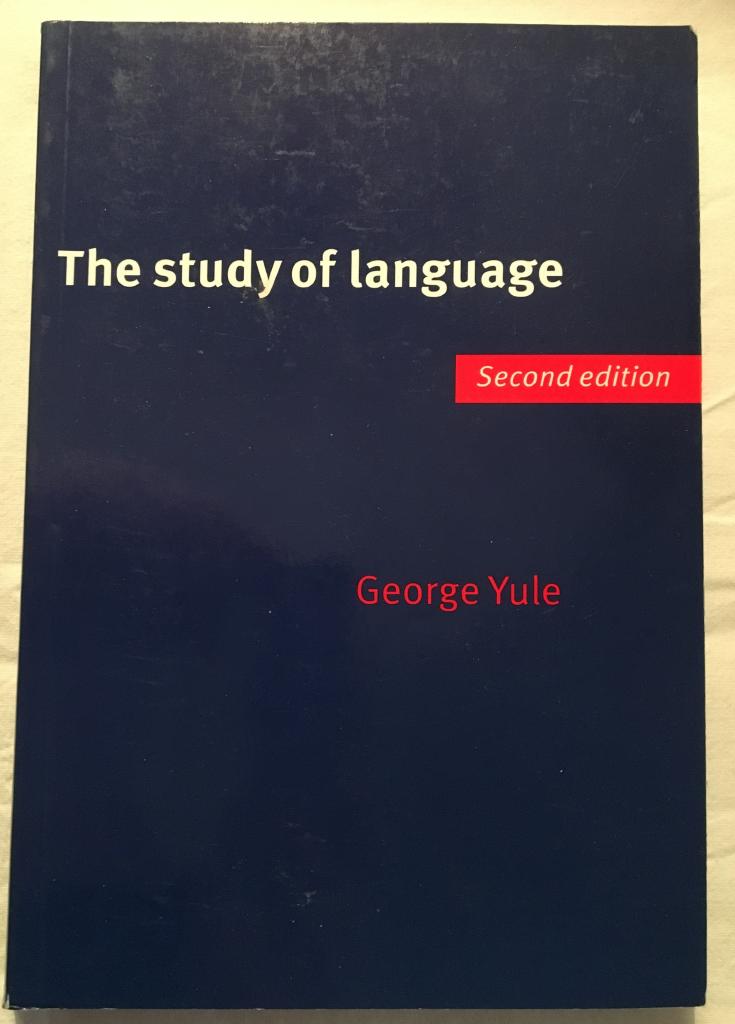 The Study of Language
