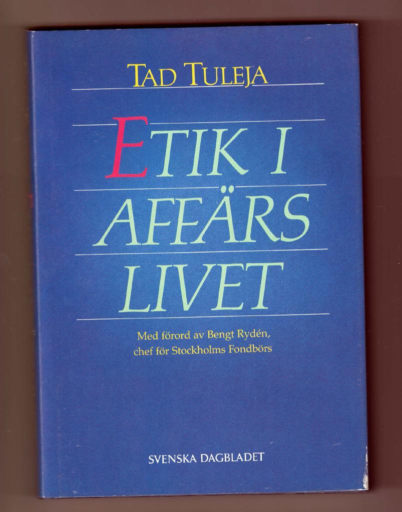 Etik i aff&auml;rslivet