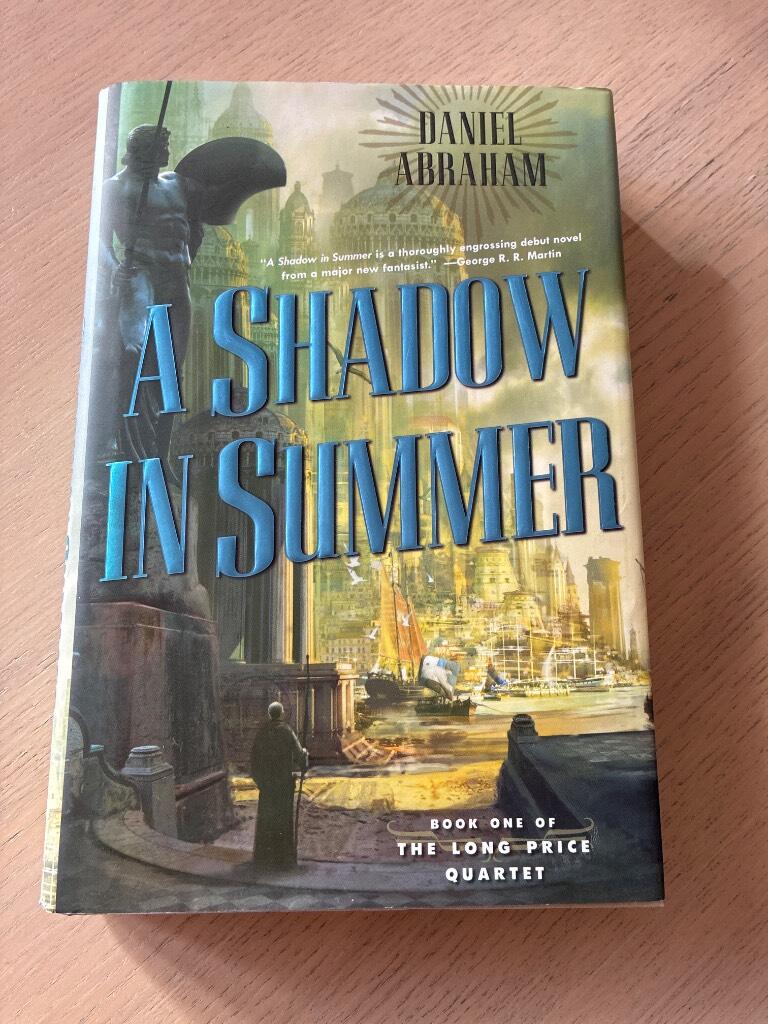 A shadow in summer