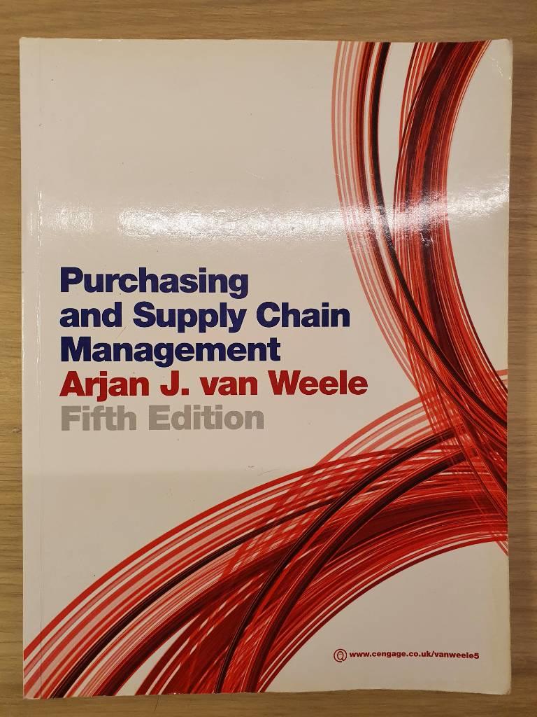 Purchasing & supply chain management : analysis, strategy, planning and practice