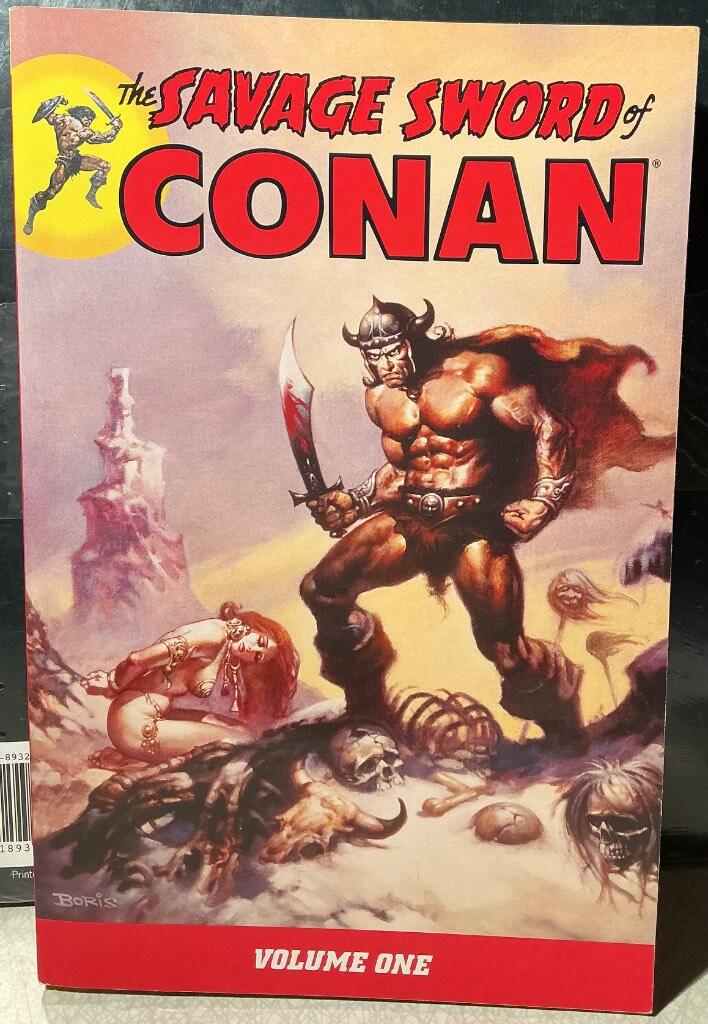 The savage sword of Conan