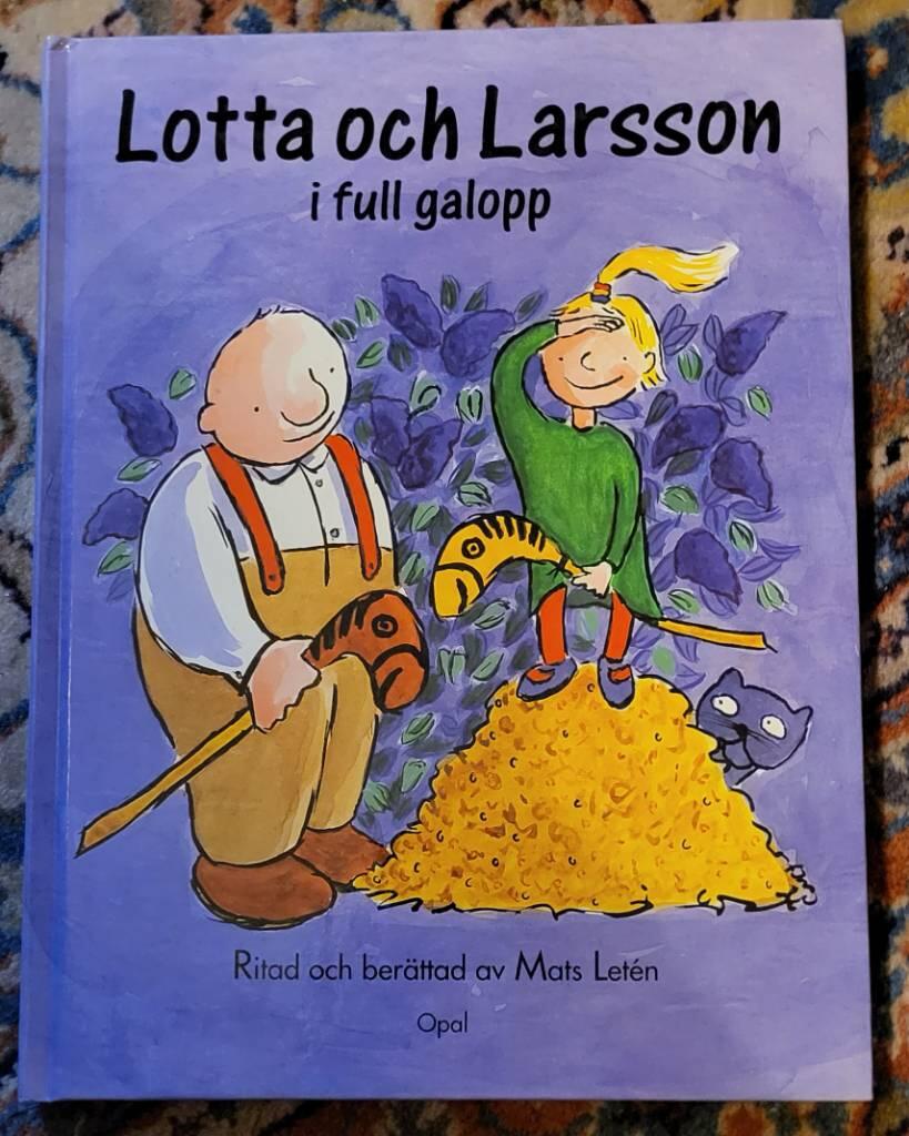Lotta och Larsson i full galopp