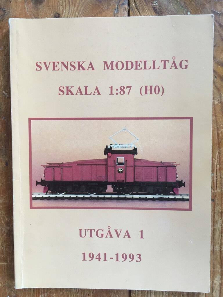 Svenska modellt&aring;g - skala 1:87 (H0)