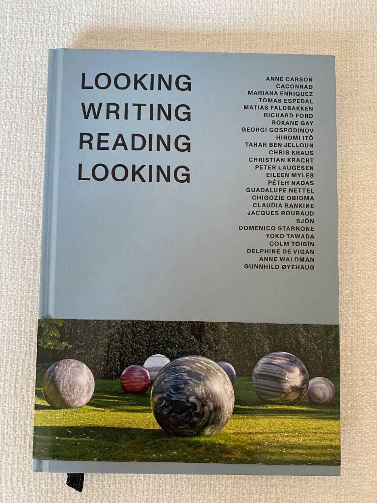 Looking writing reading looking