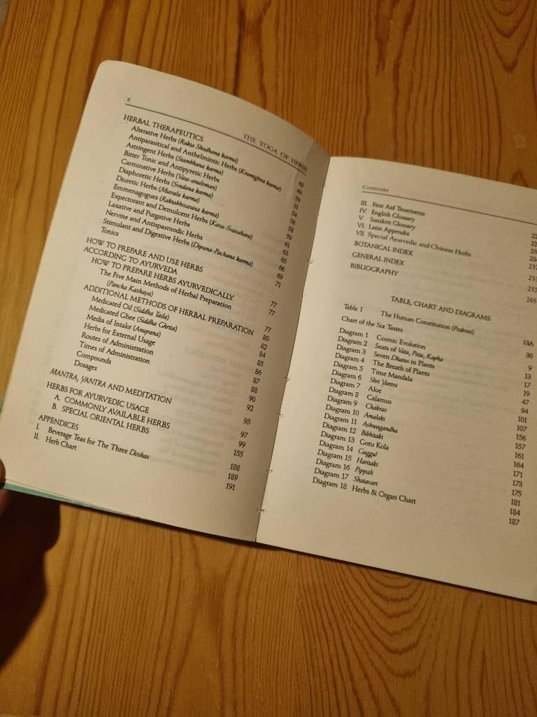 The yoga of herbs - An Ayurvedic guide to herbal medicine