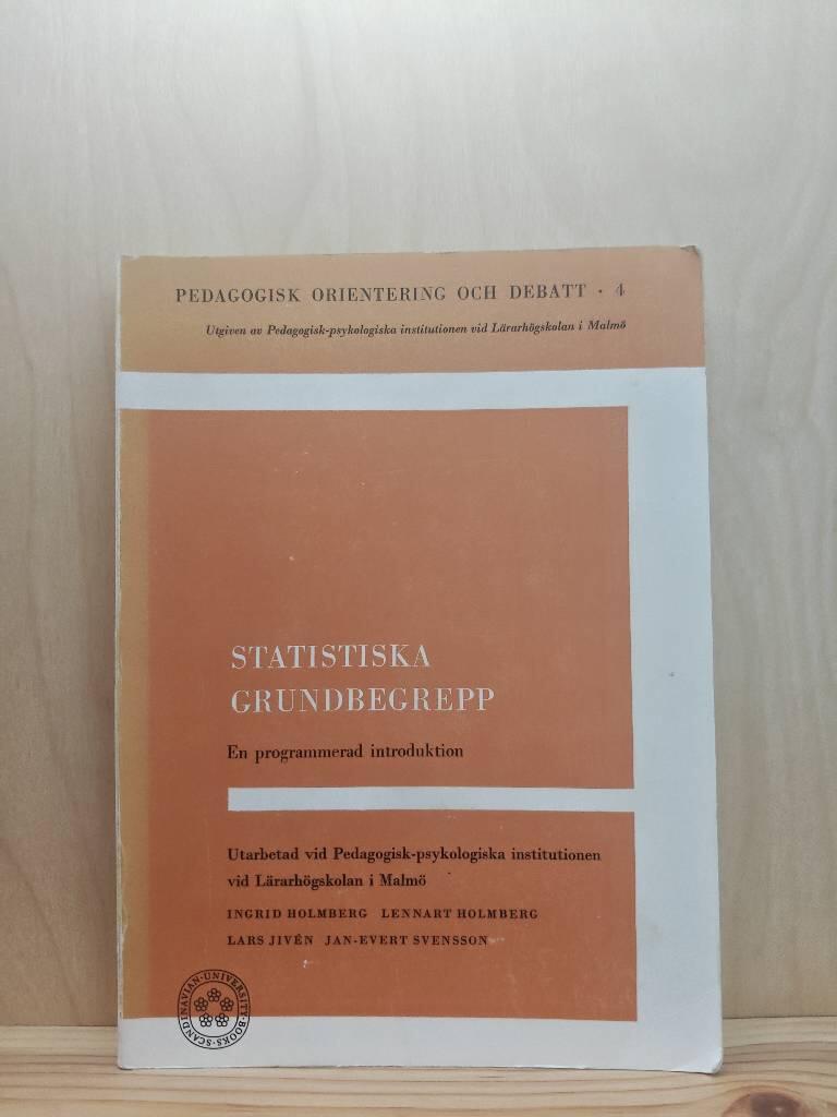 Statistiska grundbegrepp