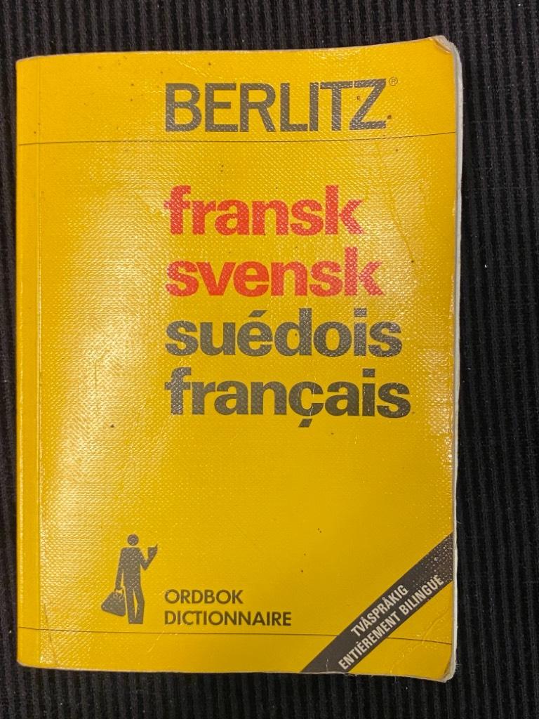 Fransk-svensk, svensk-fransk ordbok = Dictionnaire fran&ccedil;ais-su&eacute;dois, su&eacute;dois-fran&ccedil;ais
