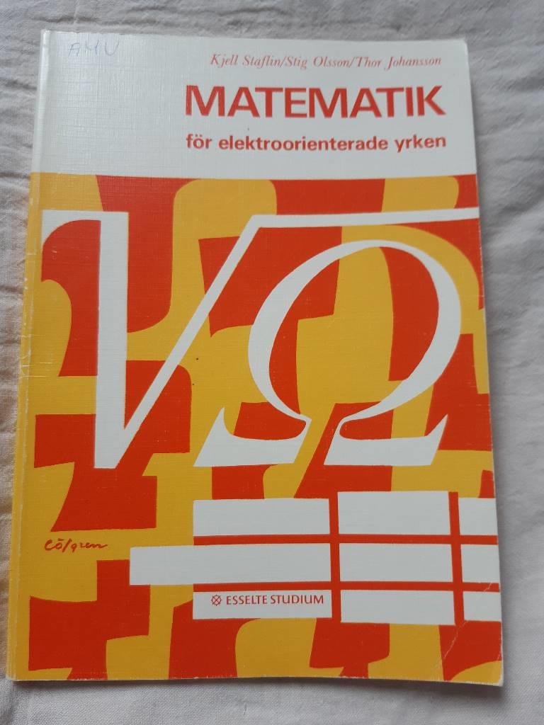 Matematik f&ouml;r elektroorienterade yrken