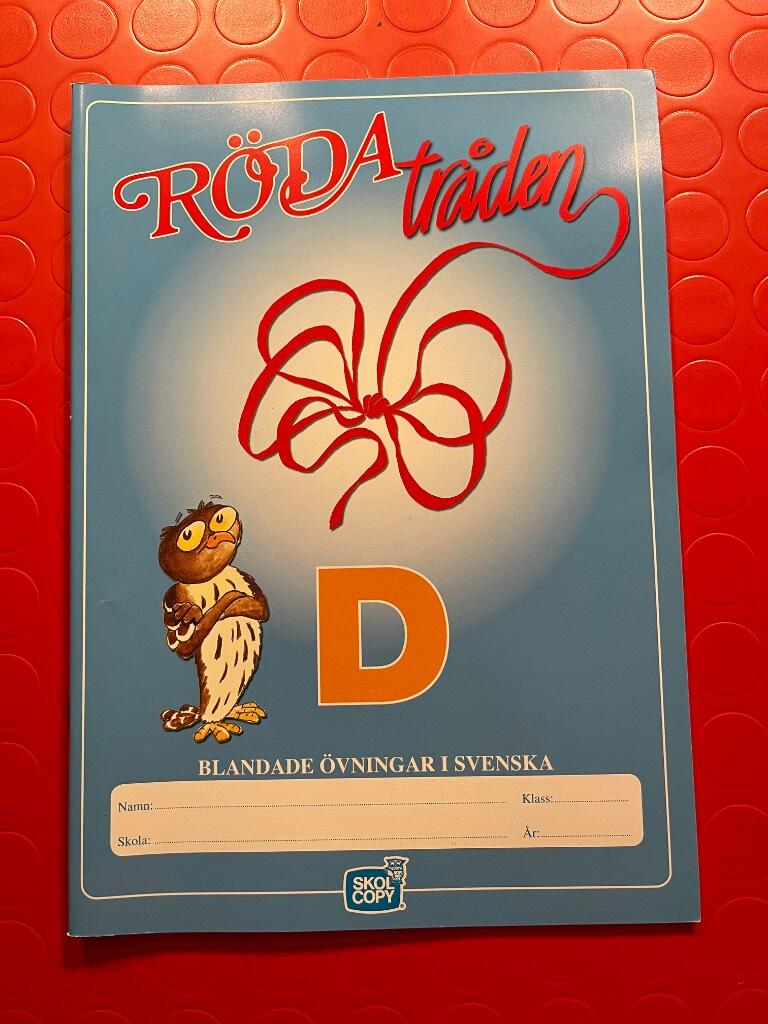 R&ouml;da tr&aring;den : blandade &ouml;vningar i svenska