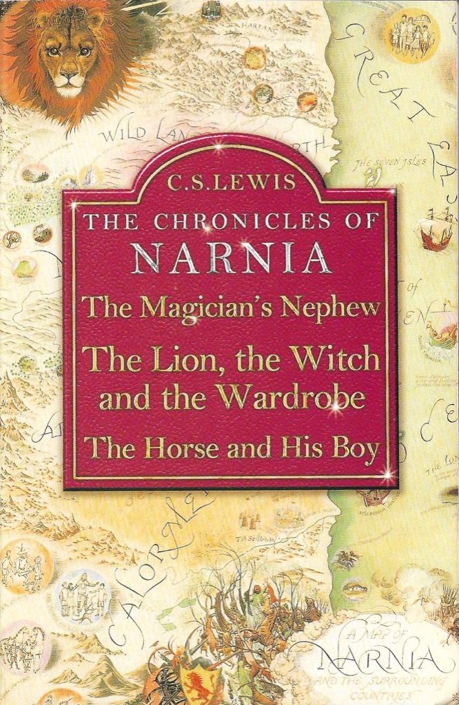 Three books of the chronicles of Narnia: the magician's nephew ; the lion, the witch and the wardrobe ; the horse and his boy