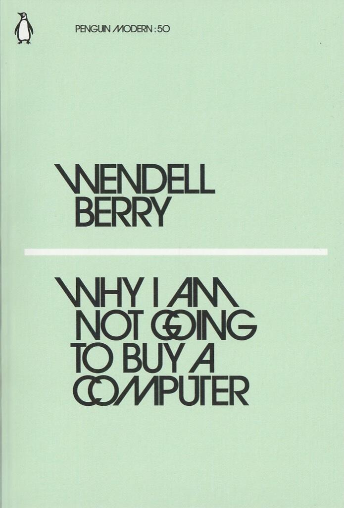Why I am not going to buy a computer