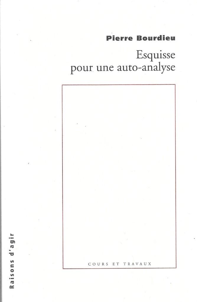 Esquisse pour une auto-analyse