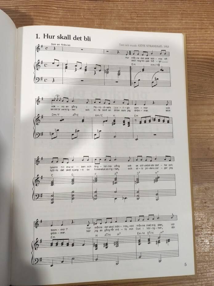 S&aring;nger och visor [Musiktryck]