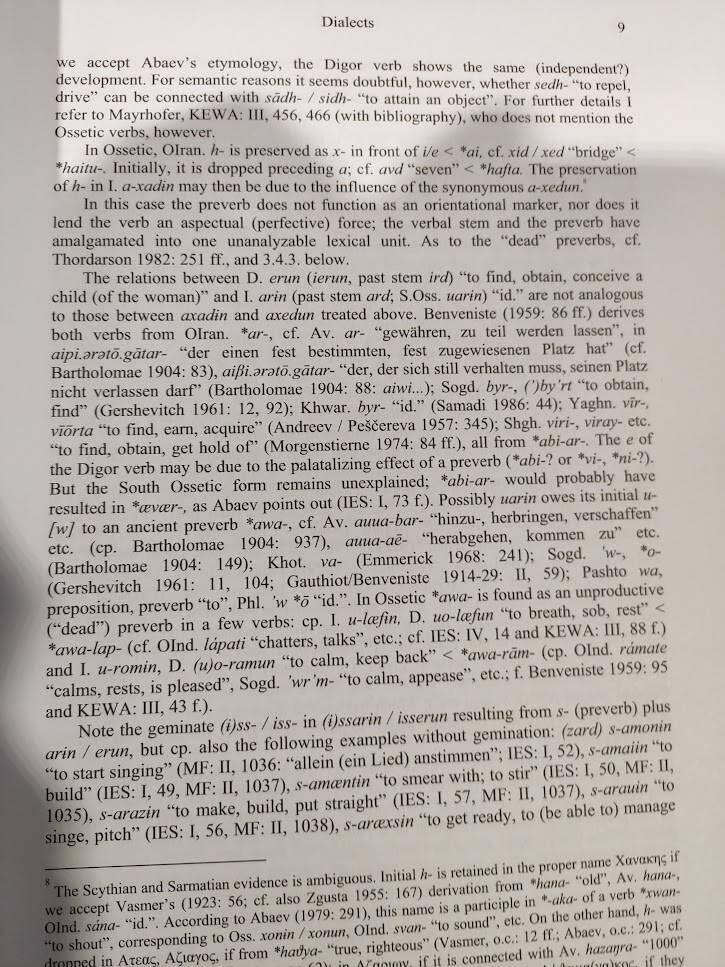 Ossetic grammatical studies