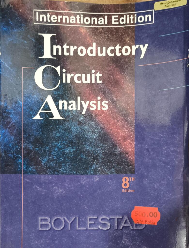 Introductory circuit analysis
