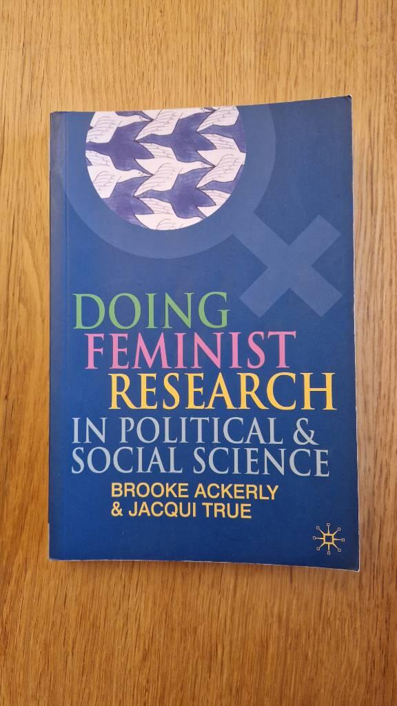 Doing feminist research in political and social science