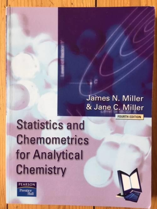 Statistics and chemometrics for analytical chemistry
