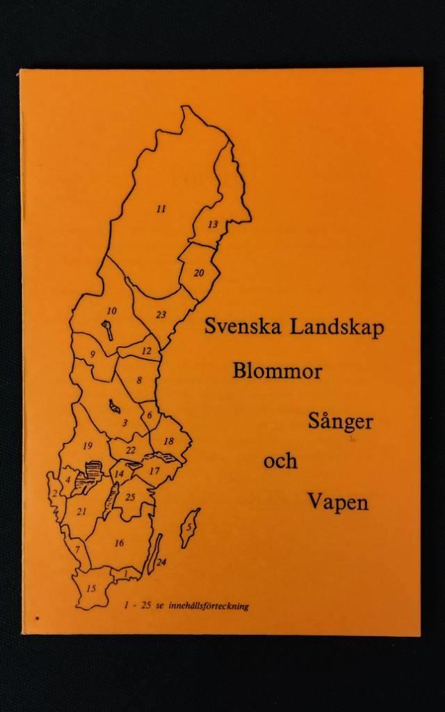Svenska landskap, blommor... | Adolf Rullander | 125 SEK