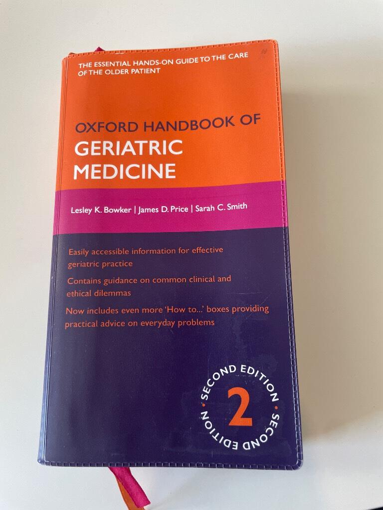 Oxford handbook of geriatric medicine