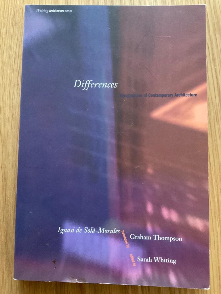 Differences - topographies of contemporary architecture