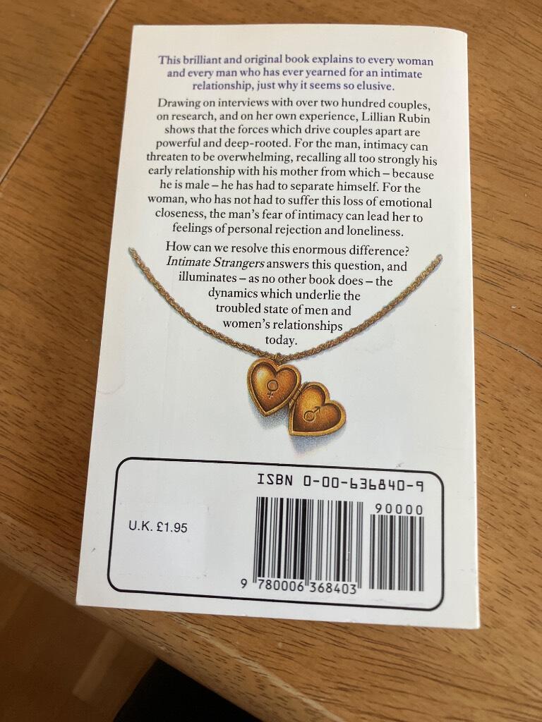 Intimate strangers : what goes wrong in relationships today - and why