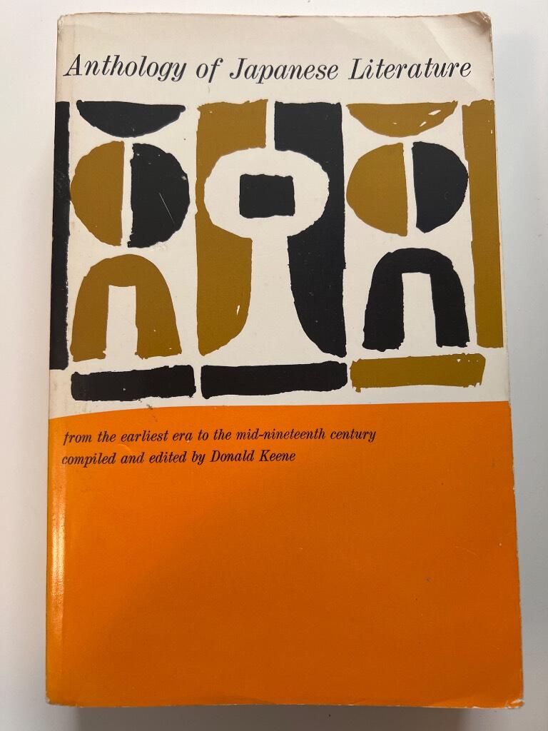 Anthology of Japanese literature : from the earliest era to the mid-nineteenth century