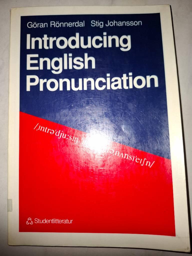 Introducing English pronunciation