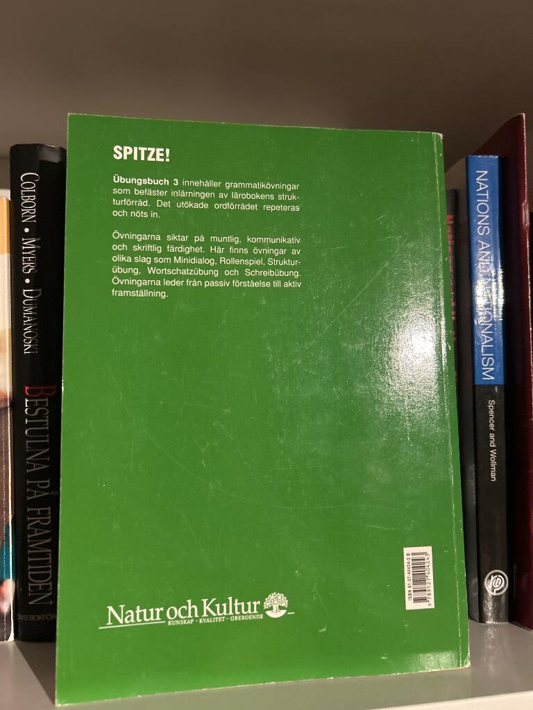 Spitze! 3 ubungsbuch &aring;k 9