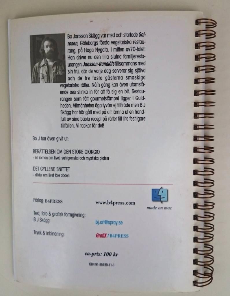 Nej till k&ouml;tt, fisk och h&auml;lsokost : [vegetariska l&auml;ckerheter fr&aring;n n&auml;r och Guldheden