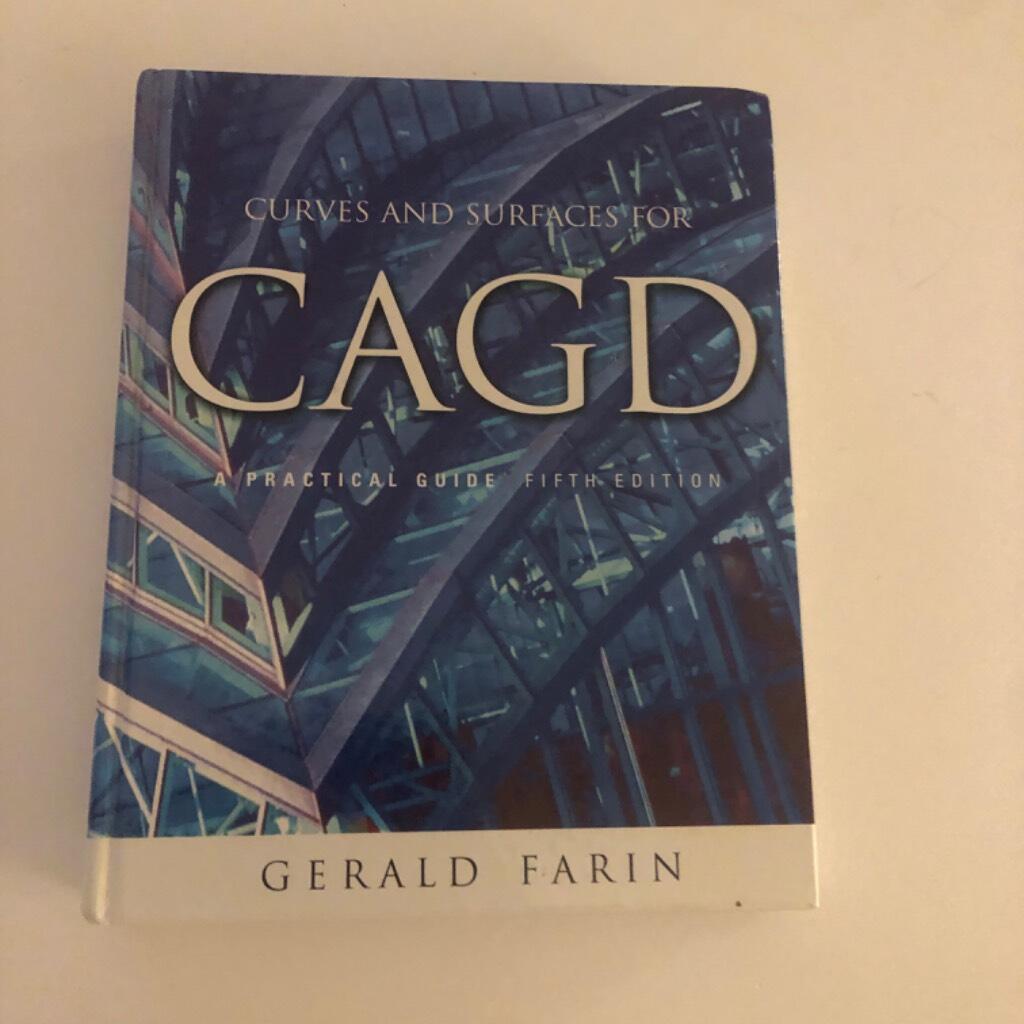 Curves and surfaces for CAGD - a practical guide