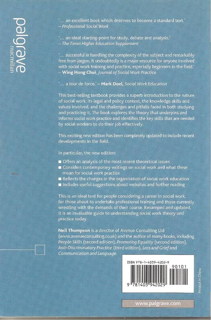 Understanding social work - preparing for practice