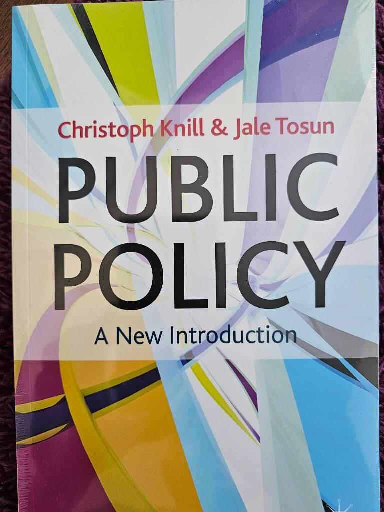 Public policy - a new introduction