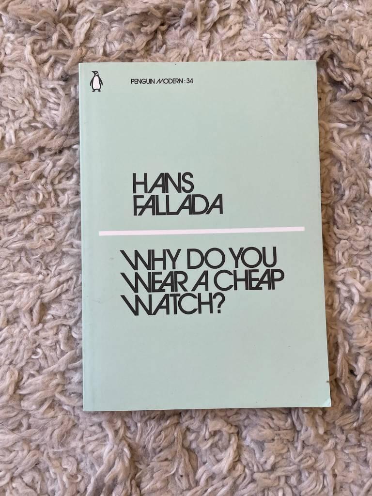 Why do you wear a cheap watch?