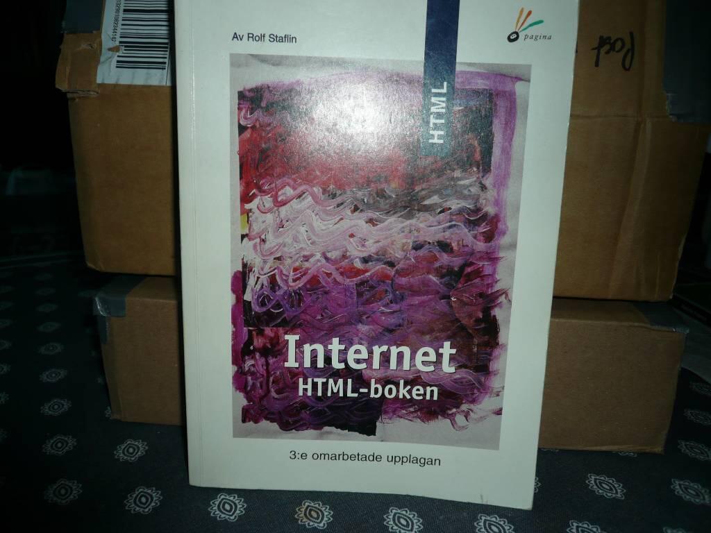 Internet HTML boken  3:e uppl