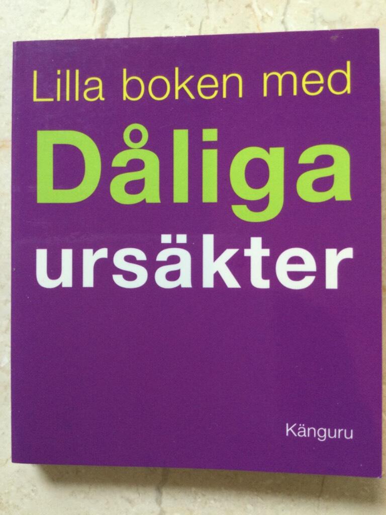 Lilla boken med dåliga ursäkter