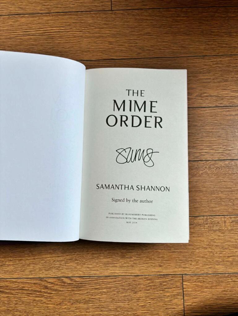 The Mime Order