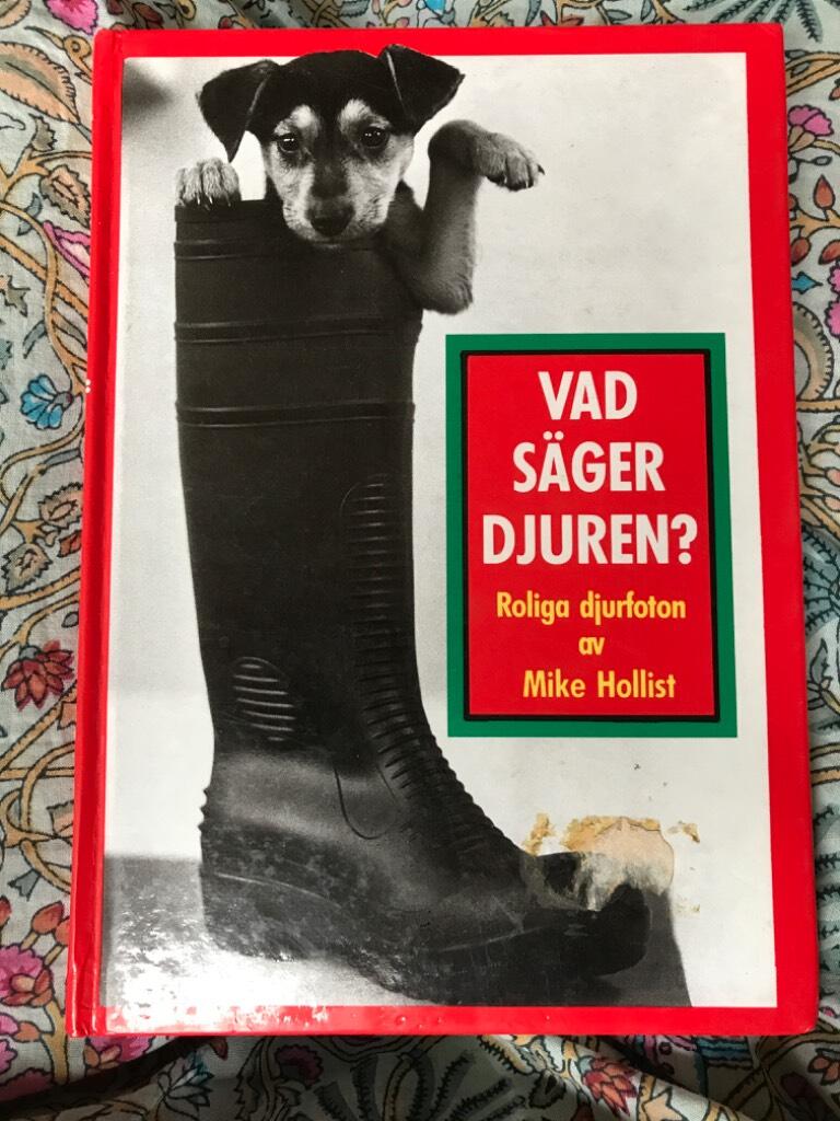 Vad s&auml;ger djuren? : roliga djurfoton