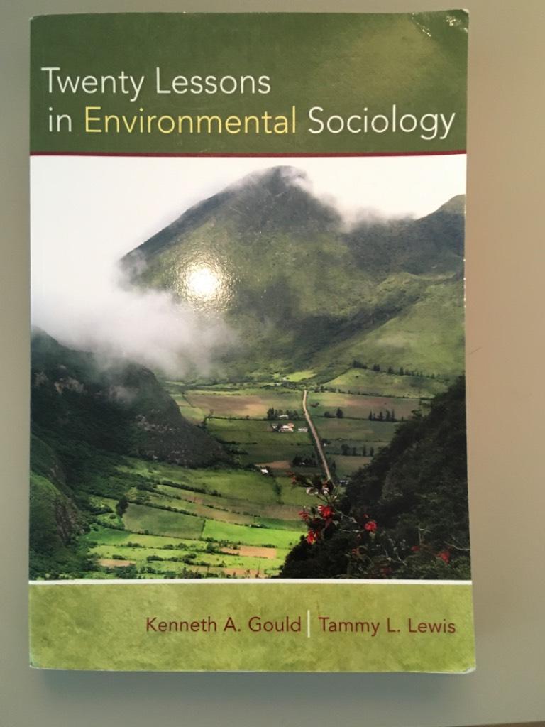 Twenty lessons in environmental sociology