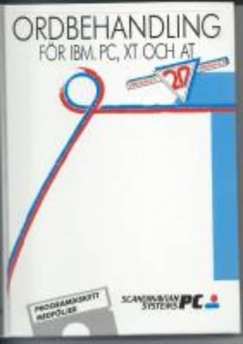 Ordbehandling för IBM PC, XT och AT