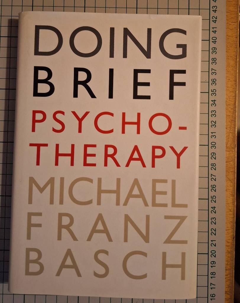 Doing psychotherapy