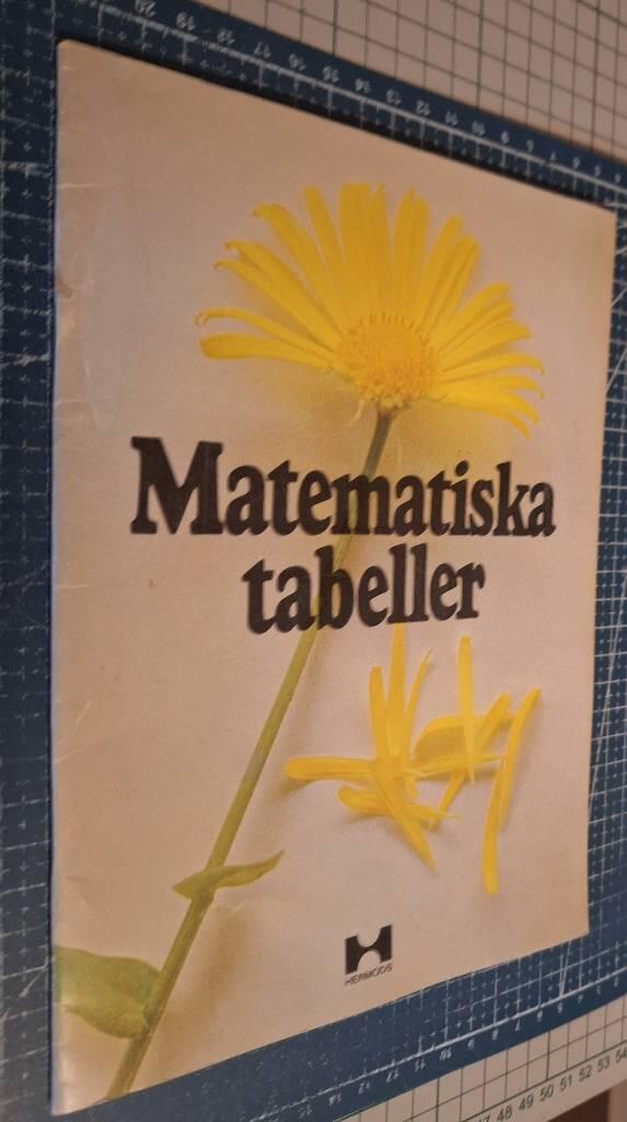 Matematiska tabeller